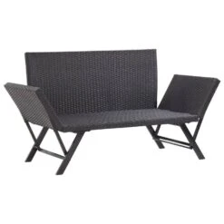 VidaXL Tuinbank Met Kussens 176 Cm Poly Rattan Zwart Overig 8 VidaXL Tuinbank Met Kussens 176 Cm Poly Rattan Zwart Overig -Geselecteerde Tuinmeubelwinkel 83430126278b4e5cbb5ee30c50cfe5cf