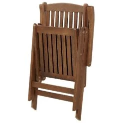 AMANTEA - Tuinstoel - Donkere Houtkleur - Acaciahout -Geselecteerde Tuinmeubelwinkel 83ed62403a584715a47f2505d51386e9