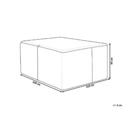 CHUVA - Beschermhoes Wicker Lounge XXL - Blauw - Polyester 12 CHUVA - Beschermhoes Wicker Lounge XXL - Blauw - Polyester -Geselecteerde Tuinmeubelwinkel 85a94af93a864590927c31432ad7a26d