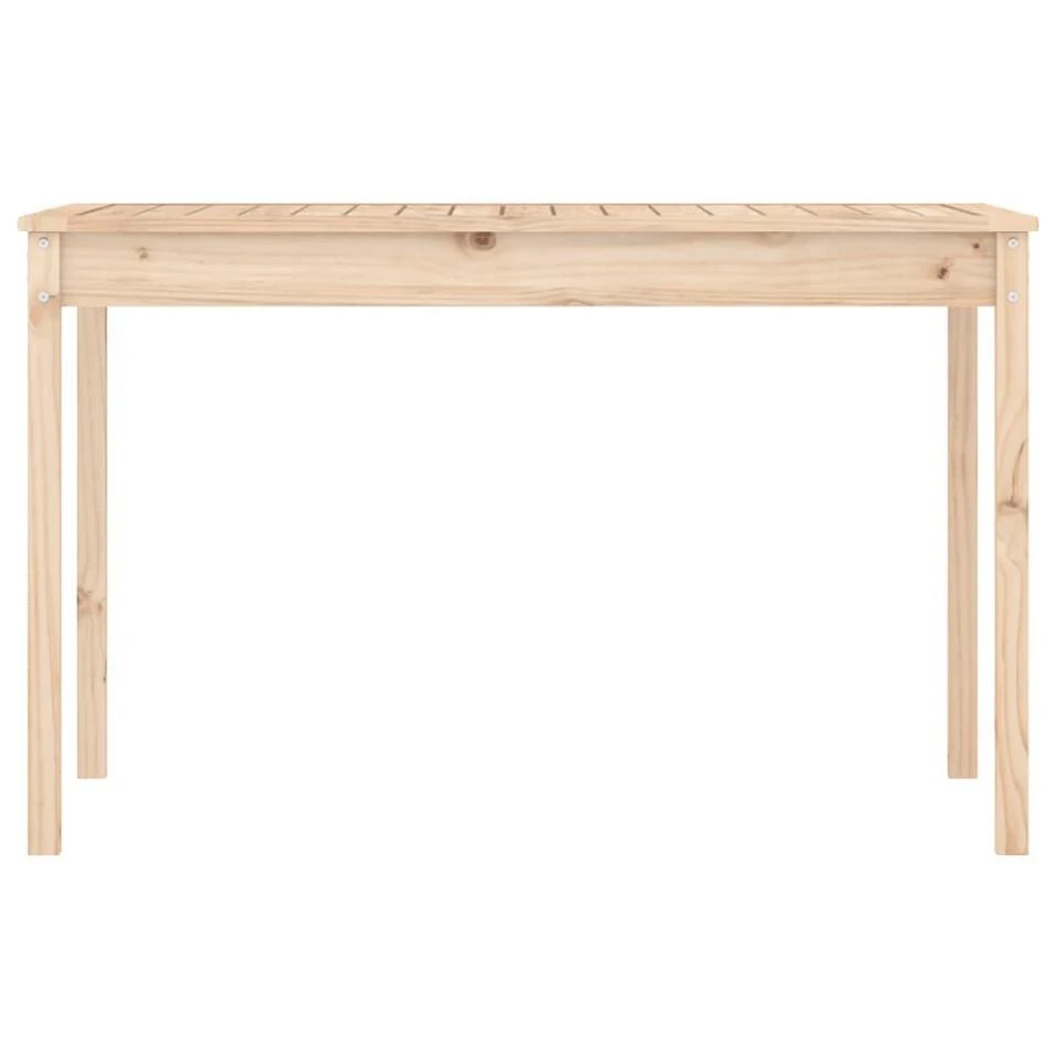 VidaXL - Tuintafel - Bruin - Grenenhout - 121 X 82.5 X 76 Cm 7 VidaXL - Tuintafel - Bruin - Grenenhout - 121 X 82.5 X 76 Cm - Afbeelding 5