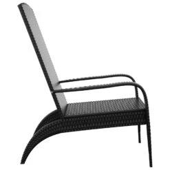 VidaXL - Tuinstoel Adirondack - Zwart - Poly Rattan -Geselecteerde Tuinmeubelwinkel 88709724073b456db1ff8b2681a1f77d