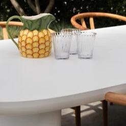 Tuintafel Deens Ovaal - Wit Betonlook - 240x100x75cm - Maya 16 Tuintafel Deens Ovaal - Wit Betonlook - 240x100x75cm - Maya -Geselecteerde Tuinmeubelwinkel 8df22dd30b06433090e7e8b01adaa614