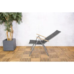 Sens-Line - Pisa Verstelbare Stoel - 65x62x110 - Aluminium -Geselecteerde Tuinmeubelwinkel 8fad95ad20014f7f96faf063951f8532