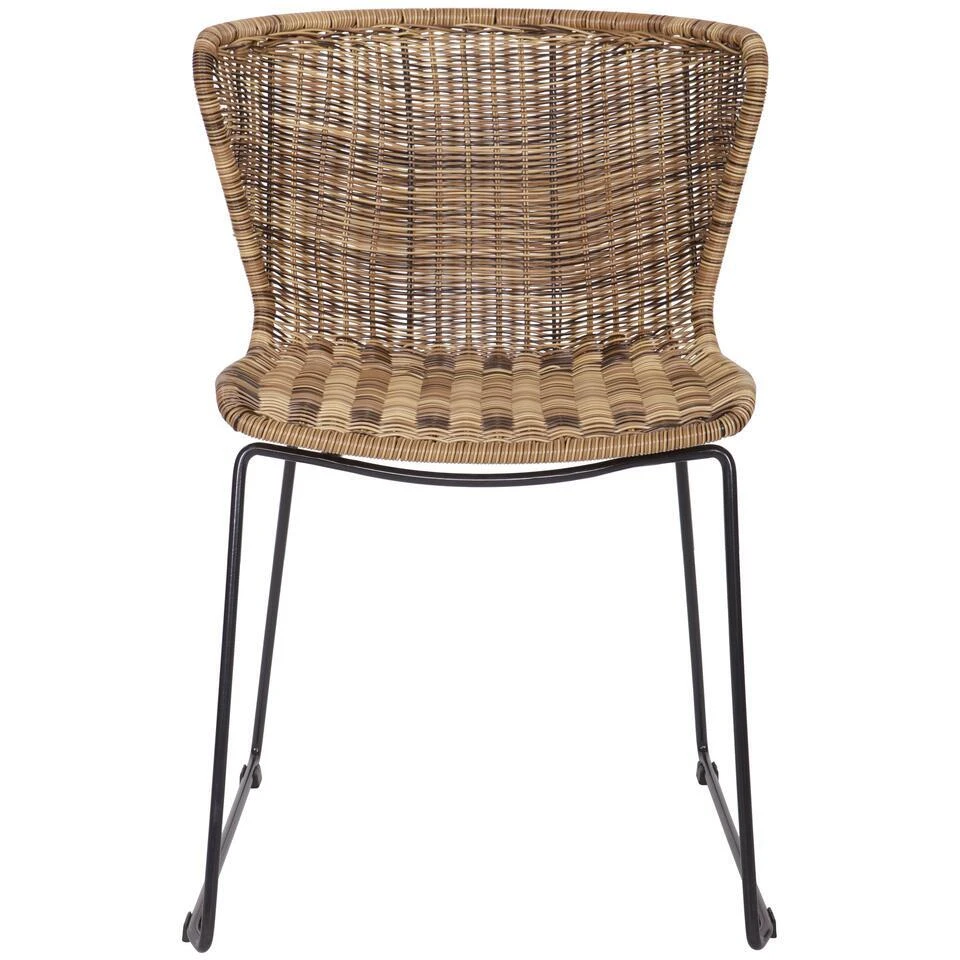 WOOOD Wings Tuinstoelen - Polyester - Naturel - Set Van 4 5 WOOOD Wings Tuinstoelen - Polyester - Naturel - Set Van 4 - Afbeelding 3