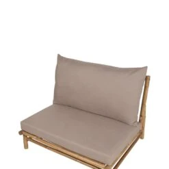 TODI - Fauteuil - Lichthout/Taupe - Bamboe -Geselecteerde Tuinmeubelwinkel 903ab2d3a2cd4629ac2c672b5c069aec