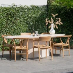 Tuintafel Ovaal - Naturel Travertin - 200x100x74cm - Myrna 12 Tuintafel Ovaal - Naturel Travertin - 200x100x74cm - Myrna -Geselecteerde Tuinmeubelwinkel 91d2f72b5c3f4607a18db29da8d5422c