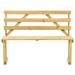 VidaXL - Tuinbank - Groen - Geïmpregneerd Grenenhout - 120 Cm 10 VidaXL - Tuinbank - Groen - Geïmpregneerd Grenenhout - 120 Cm -Geselecteerde Tuinmeubelwinkel 930d623735ca48bbbe5481f0c9729681