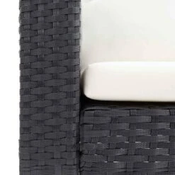 VidaXL - Tuinbank Eenzits - Zwart - Poly Rattan - Met Kussens 20 VidaXL - Tuinbank Eenzits - Zwart - Poly Rattan - Met Kussens -Geselecteerde Tuinmeubelwinkel 9797bc62b33e47fdba46276ac46f9f8c