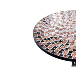 CARPINO - Tuintafel - Zwart - 60 Cm - Metaal -Geselecteerde Tuinmeubelwinkel 97eba95afb904c2c9f50e0af5f873a97