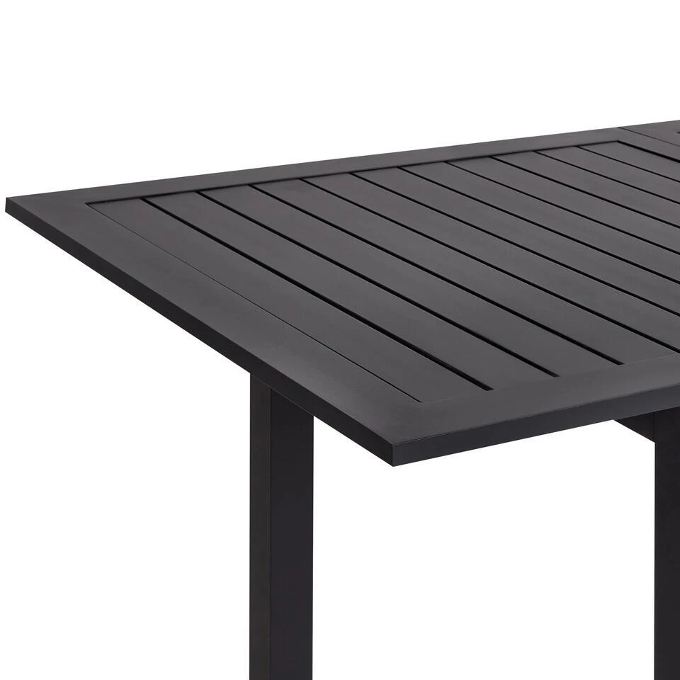 SKALOMA - Tuintafel - Donkergrijs - 180/240 X 90 Cm - Aluminium 11 SKALOMA - Tuintafel - Donkergrijs - 180/240 X 90 Cm - Aluminium - Afbeelding 9