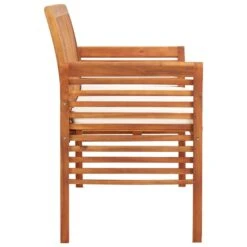 VidaXL Massief Acaciahouten Tuinbank Met Kussen 3-Zits Tuinset Buitenbank Bank -Geselecteerde Tuinmeubelwinkel a4f38b18c063496ca7b5956e4cbb3ed2