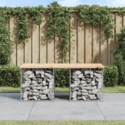 VidaXL - Tuinbank Schanskorfontwerp - Massief Grenenhout - 103x44x42 Cm 11 VidaXL - Tuinbank Schanskorfontwerp - Massief Grenenhout - 103x44x42 Cm -Geselecteerde Tuinmeubelwinkel a5f19f05cf234b6198a514f52e59b2e2