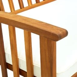 VidaXL - Tuinbank - Wit - Acaciahout - 119 Cm - Met Kussen 15 VidaXL - Tuinbank - Wit - Acaciahout - 119 Cm - Met Kussen -Geselecteerde Tuinmeubelwinkel a62754074b6b4f009a65d0584be3da13