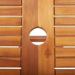 VidaXL - Tuintafel Inklapbaar - Bruin - Massief Acaciahout - 135 X 85 X 75 Cm -Geselecteerde Tuinmeubelwinkel a7a76ffa0a6945a3abd2c2d6d2283773