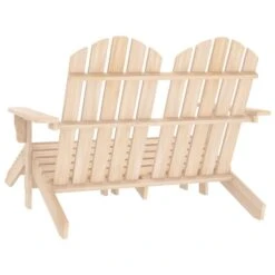 VidaXL - Tuinstoel 2-zits Adirondack - Bruin - Hout - Met Voetenban -Geselecteerde Tuinmeubelwinkel ae4ded33e2f742fe98c8cdaa6dae054f