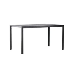 Svea - Farid Eettafel - 140 X 80 X 74 Cm - Zwart -Geselecteerde Tuinmeubelwinkel b038c670fbef40078b696f3404180c24