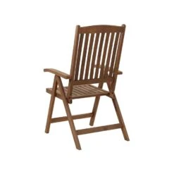 AMANTEA - Tuinstoel - Donkere Houtkleur - Acaciahout -Geselecteerde Tuinmeubelwinkel b30dbeffd30a487dbe5157c3614a02bc