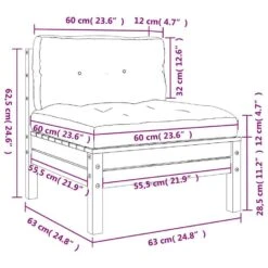 VidaXL - Tuinbanken Zonder Armleuninge - Bruin - Hout - 2 Stuks -Geselecteerde Tuinmeubelwinkel b33fadef68294e3c978bb1e06e83aa9d