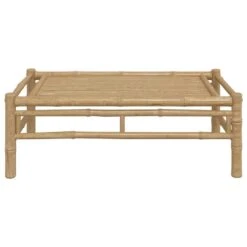 VidaXL - Tuintafel - Bruin - Bamboe - 100 X 55 X 33 Cm -Geselecteerde Tuinmeubelwinkel b607f80fc00c42cf8687240067c20ed1