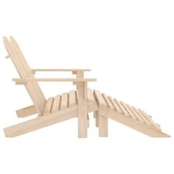 VidaXL - Tuinstoel 2-zits Adirondack - Bruin - Hout - Met Voetenban -Geselecteerde Tuinmeubelwinkel b8dd01a6e84e4112aedca22cfed11ad9
