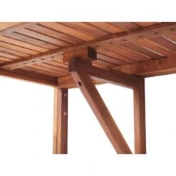 UDINE - Tuintafel - Donkere Houtkleur - 69 X 70 Cm - Acaciahout -Geselecteerde Tuinmeubelwinkel b960d09e39974042bfd955fc28abb9e8