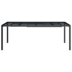 VidaXL - Tuintafel - Antraciet - Staal - 200 X 100 X 72 Cm 11 VidaXL - Tuintafel - Antraciet - Staal - 200 X 100 X 72 Cm -Geselecteerde Tuinmeubelwinkel bc1f2689d88f454a8f3efc4b52778d08