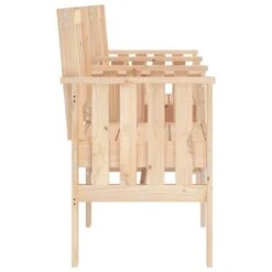 VidaXL - Tuinbank 2-zits - Bruin - Grenenhout - Met Tafel -Geselecteerde Tuinmeubelwinkel bdbebe551ba54809a1a1010853089725