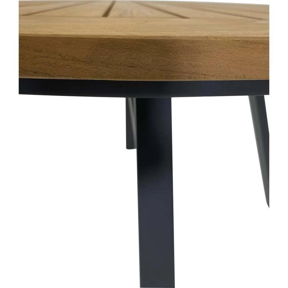Les - Monza Eettafel ø120 Cm - Antraciet 5 Les - Monza Eettafel ø120 Cm - Antraciet - Afbeelding 3