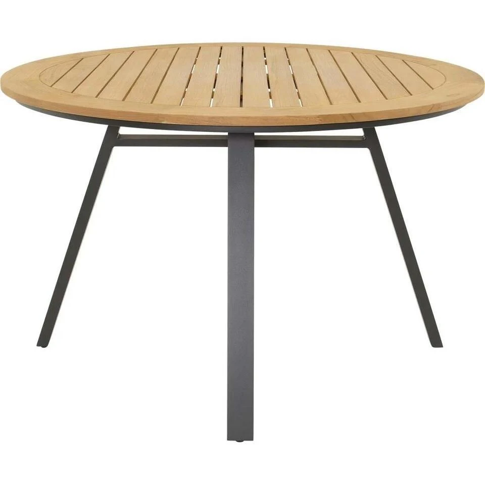 Les - Monza Eettafel ø120 Cm - Antraciet 4 Les - Monza Eettafel ø120 Cm - Antraciet - Afbeelding 2