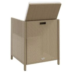 VidaXL - Tuinstoelen - Kussens - Beige - Poly Rattan - 4 Stuks 17 VidaXL - Tuinstoelen - Kussens - Beige - Poly Rattan - 4 Stuks -Geselecteerde Tuinmeubelwinkel c3d21aad40f94296be3c908aca5a9c26
