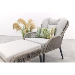 Andorra Fauteuil - Incl. Voetenbank - C. Black - Rope Taupe - Sand 29 Andorra Fauteuil - Incl. Voetenbank - C. Black - Rope Taupe - Sand -Geselecteerde Tuinmeubelwinkel c72babf31fb7474580b41b5fb23c9aee