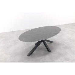 Scotland Ovale Tuintafel Centostone 220 X 115 Cm. - Marmerlook Wit -Geselecteerde Tuinmeubelwinkel c9ee42a4377c463ab1af9ec8aa164411