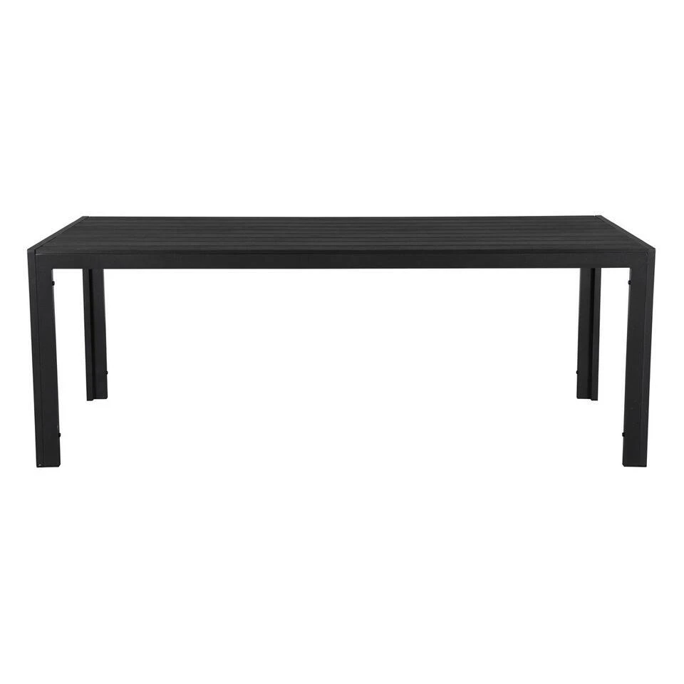 Lisomme Vinn Tuintafel Zwart - 205 X 90 Cm 5 Lisomme Vinn Tuintafel Zwart - 205 X 90 Cm - Afbeelding 3