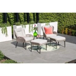 Andorra Fauteuil - Incl. Voetenbank - C. Black - Rope Taupe - Sand 22 Andorra Fauteuil - Incl. Voetenbank - C. Black - Rope Taupe - Sand -Geselecteerde Tuinmeubelwinkel cf5476485d074c6fb7609a51a48332bf