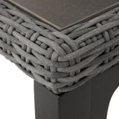 Tectake Wicker Bartafel Kutina 96x65x100cm, Grijs -Geselecteerde Tuinmeubelwinkel cfa2157c0fc443e291d73a68d9a7b15f