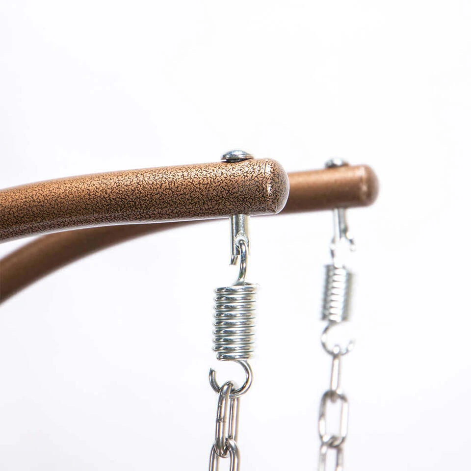 Merkloos HOME DELUXE Hangstoel TWIN Bruin Met Regenhoes 10 Merkloos HOME DELUXE Hangstoel TWIN Bruin Met Regenhoes - Afbeelding 8