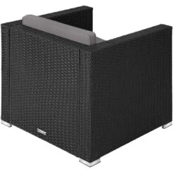 Tectake Wicker Fauteuil Lignano, Zwart 14 Tectake Wicker Fauteuil Lignano, Zwart -Geselecteerde Tuinmeubelwinkel d10a0ed6f77247f98d15a2badad2e764