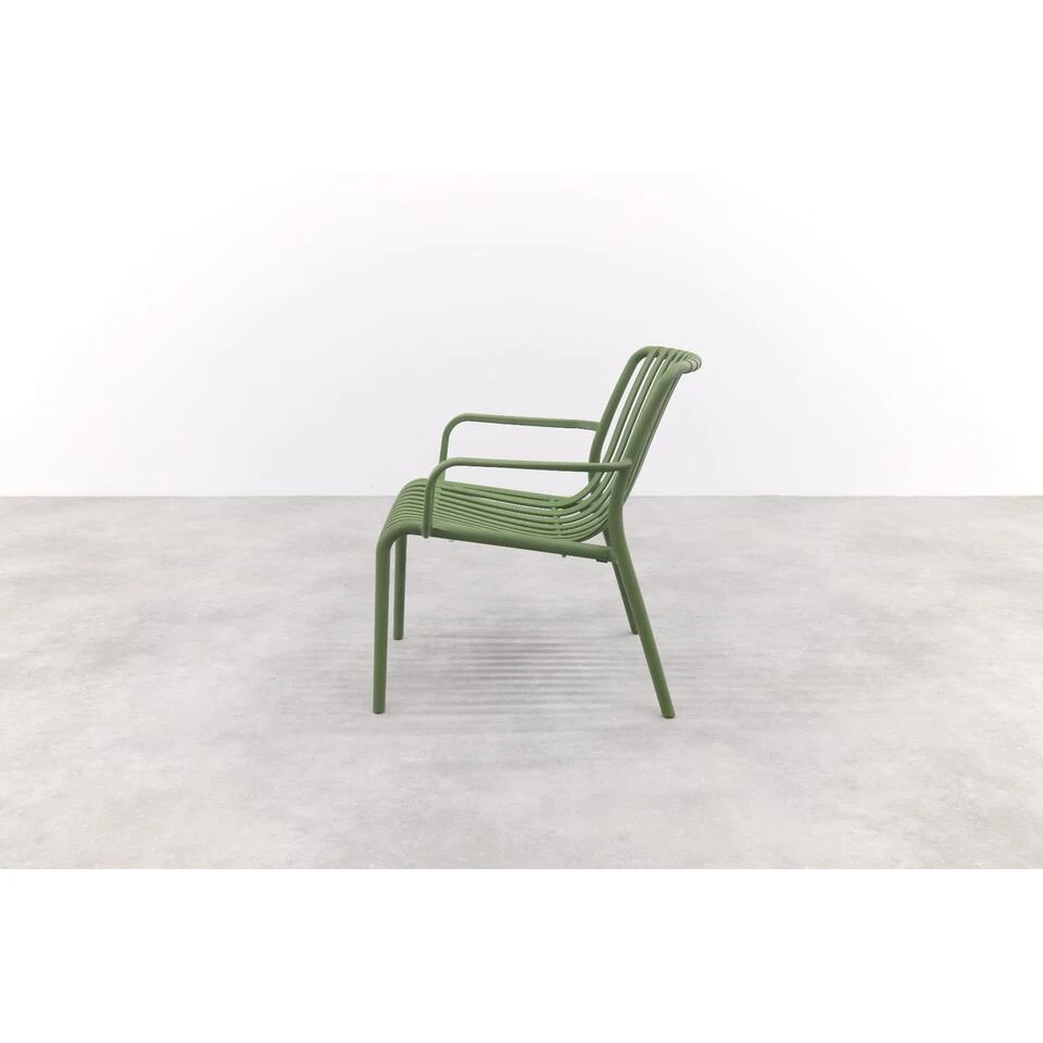 Stripe Loungestoel - Mosgroen 9 Stripe Loungestoel - Mosgroen - Afbeelding 7