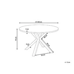 MALETTO - Tuintafel - Wit - ⌀ 120 Cm - Aluminium 12 MALETTO - Tuintafel - Wit - ⌀ 120 Cm - Aluminium -Geselecteerde Tuinmeubelwinkel d22fd58dd2f949edbf8aa82f596f5685