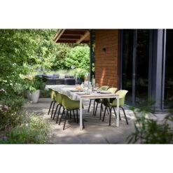 Keter Signature Porto Tafel - 95x200x75cm - Ashwood -Geselecteerde Tuinmeubelwinkel d31e83ce71354b0da49908c2b72568eb