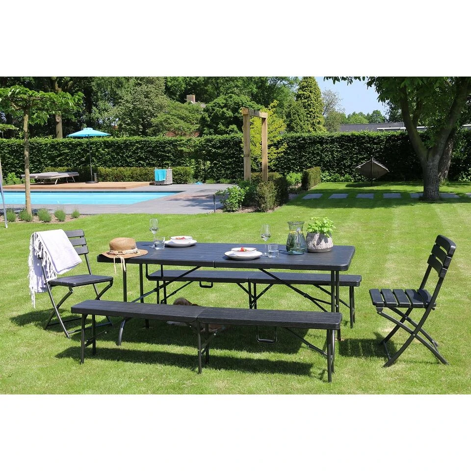 ERRO Bank Houtlook 180cm 6 ERRO Bank Houtlook 180cm - Afbeelding 4