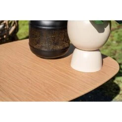 Leon Bijzettafel - Aluminium - Carbon Black -light Teak Look-50x50 Cm 8 Leon Bijzettafel - Aluminium - Carbon Black -light Teak Look-50x50 Cm -Geselecteerde Tuinmeubelwinkel d721added62b41d9a34e05128348c2d9