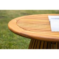 Svea - Catalina Ronde Loungetafel - ø70 Cm - Naturel -Geselecteerde Tuinmeubelwinkel dd131a962647403f8a14709fe854639c