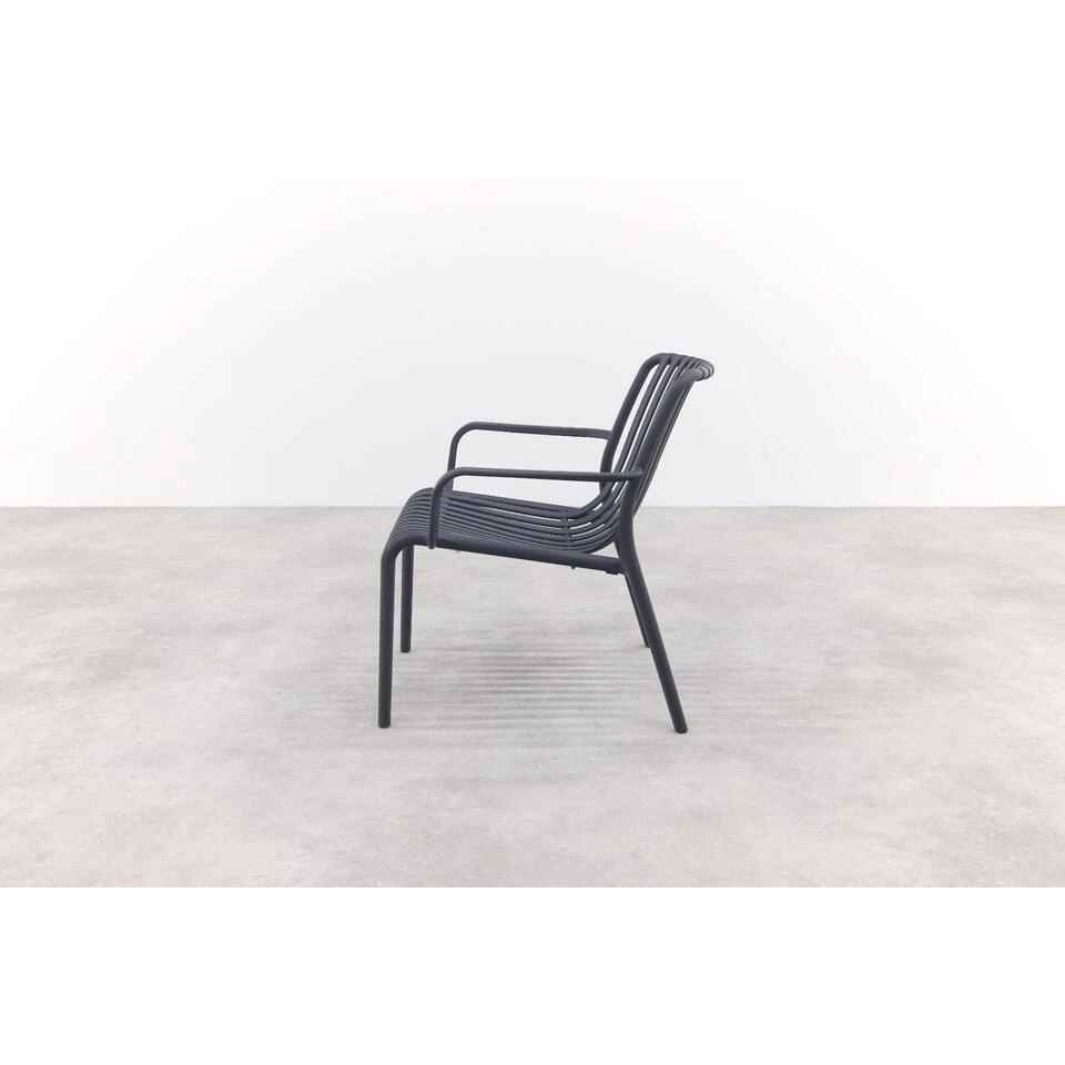 Stripe Loungestoel - Antraciet 7 Stripe Loungestoel - Antraciet - Afbeelding 5