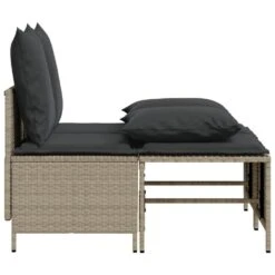 VidaXL - Loungeset - Grijs - Poly Rattan -Geselecteerde Tuinmeubelwinkel df0ccd1e7d954e718f63277e1f3d0fde