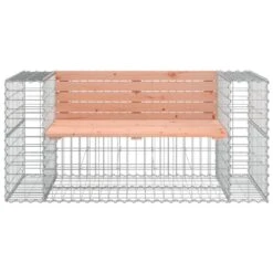 VidaXL - Tuintbank Schanskorfontwerp - Massief Douglashout - 143x71x65.5 Cm -Geselecteerde Tuinmeubelwinkel e19429ba8e7c44fe918d490e713f7776
