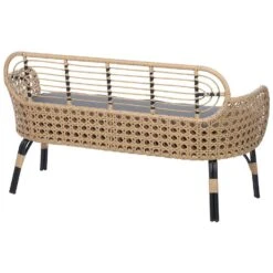 PRATELLO - Tweezitsbank - Natuurlijk - PE Rotan -Geselecteerde Tuinmeubelwinkel e2d23b7f646044f0b98a44f6cdf62f66