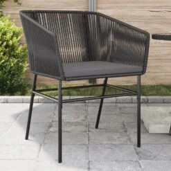 VidaXL - Tuinstoelen - Kussens - Zwart - Poly Rattan - 2 Stuks 13 VidaXL - Tuinstoelen - Kussens - Zwart - Poly Rattan - 2 Stuks -Geselecteerde Tuinmeubelwinkel e302180f7f3149ddaaf65a41e445d288