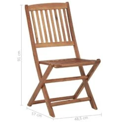 VidaXL - Inklapbaar Tuinstoelen - Kussens - Grijs - Hout - 6 Stuks -Geselecteerde Tuinmeubelwinkel e3eab03f69e941479f794b8edf4799ae