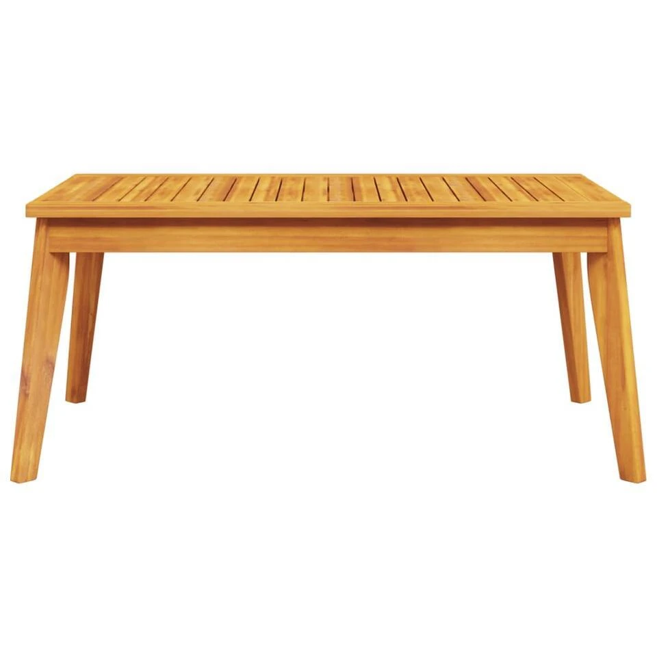 VidaXL - Tuintafel - Bruin - Acaciahout - 100 X 55 X 45 Cm 6 VidaXL - Tuintafel - Bruin - Acaciahout - 100 X 55 X 45 Cm - Afbeelding 4